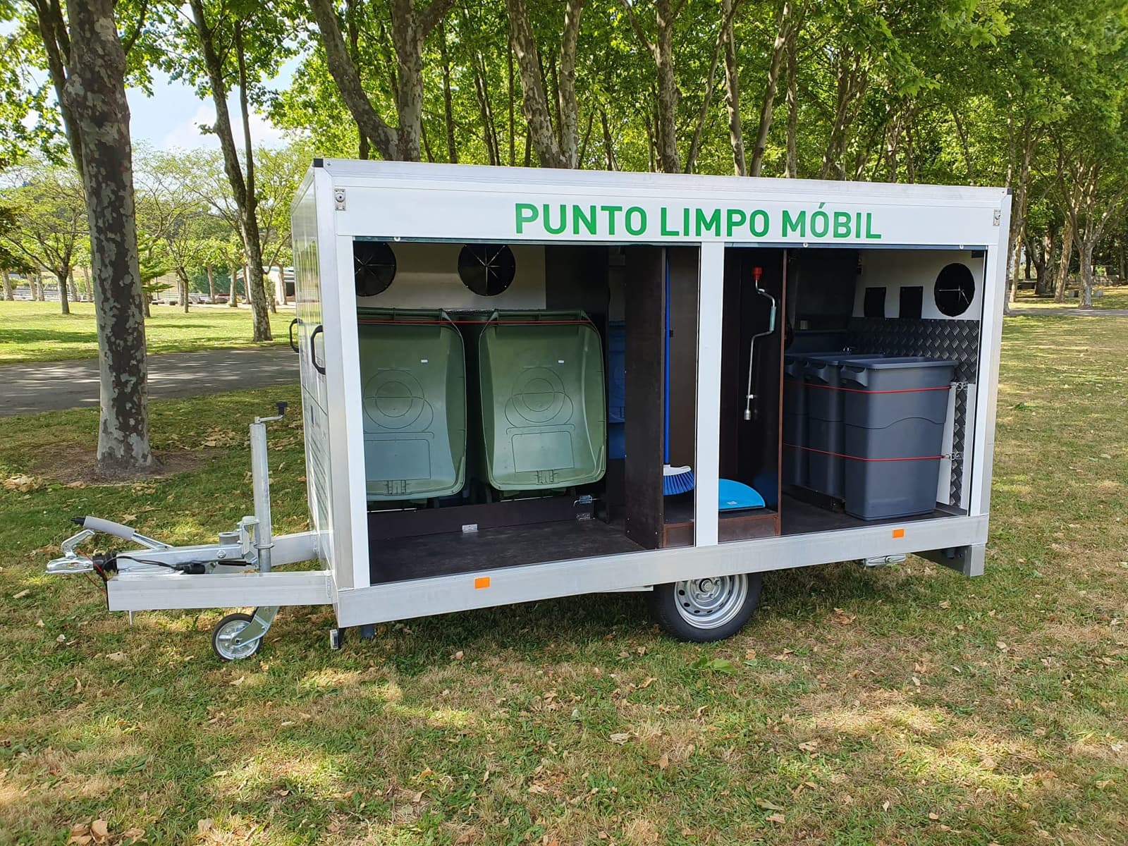 Remolque Punto Limpio - Recicla Móvil